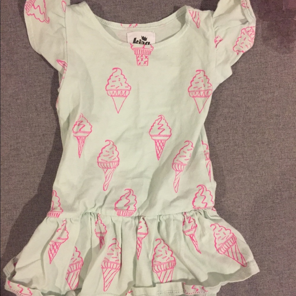 Kira mint color ice cream dress 6/12 mo